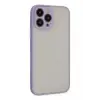 Newface Apple iPhone 14 Pro Kılıf Montreal Silikon Kapak - Mor
