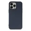 Newface Apple iPhone 14 Pro Kılıf Nano içi Kadife Silikon - Lacivert