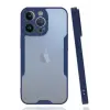 Newface Apple iPhone 14 Pro Kılıf Platin Silikon - Lacivert