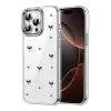 Newface Apple iPhone 14 Pro Max Fiyonk Desenli Kapak - Desen 1