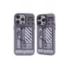 Newface Apple iPhone 14 Pro Max Kılıf Apollo Magneticsafe Desenli Kapak - Apollo Mor - 1
