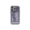 Newface Apple iPhone 14 Pro Max Kılıf Apollo Magneticsafe Desenli Kapak - Apollo Mor - 1