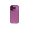 Newface Apple iPhone 14 Pro Max Kılıf Armada Lensli Kapak - Mor