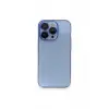 Newface Apple iPhone 14 Pro Max Kılıf Armada Lensli Kapak - Sierra Blue