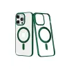 Newface Apple iPhone 14 Pro Max Kılıf Element Magneticsafe Sert Kapak - Köknar Yeşili