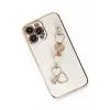 Newface Apple iPhone 14 Pro Max Kılıf Esila Silikon - Beyaz