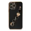 Newface Apple iPhone 14 Pro Max Kılıf Esila Silikon - Siyah