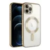 Newface Apple iPhone 14 Pro Max Kılıf Kross Magneticsafe Kapak - Gold