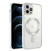 Newface Apple iPhone 14 Pro Max Kılıf Kross Magneticsafe Kapak - Gümüş