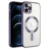 Newface Apple iPhone 14 Pro Max Kılıf Kross Magneticsafe Kapak - Mor