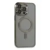 Newface Apple iPhone 14 Pro Max Kılıf Kross Magneticsafe Kapak - Titan Gri