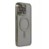 Newface Apple iPhone 14 Pro Max Kılıf Kross Magneticsafe Kapak - Titan Gri