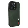 Newface Apple iPhone 14 Pro Max Kılıf Loop Deri Silikon - Yeşil
