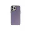 Newface Apple iPhone 14 Pro Max Kılıf Modos Metal Kapak - Derin Mor