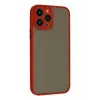 Newface Apple iPhone 14 Pro Max Kılıf Montreal Silikon Kapak - Kırmızı