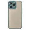 Newface Apple iPhone 14 Pro Max Kılıf Montreal Silikon Kapak - Yeşil