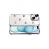 Newface Apple iPhone 15 Fiyonk Desenli Kapak - Desen 9