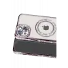 Newface Apple iPhone 15 Kılıf Joke Simli Magneticsafe Kılıf - Derin Mor