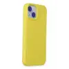 Newface Apple iPhone 15 Kılıf Nano içi Kadife Silikon - Sarı