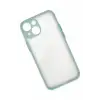 Newface Apple iPhone 15 Plus Kılıf Montreal Silikon Kapak - Açık Yeşil