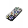 Newface Apple iPhone 15 Pro Kılıf Mirror Desenli Kapak - Mirror - 15