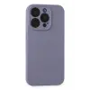 Newface Apple iPhone 15 Pro Kılıf Nano içi Kadife Silikon - Lila
