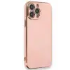 Newface Apple iPhone 15 Pro Kılıf Volet Silikon - Pembe