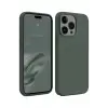 Newface Apple iPhone 15 Pro Max Kılıf First Silikon - Koyu Yeşil