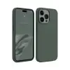 Newface Apple iPhone 15 Pro Max Kılıf First Silikon - Koyu Yeşil