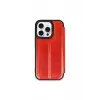 Newface Apple iPhone 15 Pro Max Kılıf Flip Cover - Kırmızı