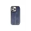Newface Apple iPhone 15 Pro Max Kılıf Flip Cover - Lacivert