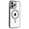 Newface Apple iPhone 15 Pro Max Kılıf Kronos Magsafe Kapak - Siyah