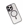 Newface Apple iPhone 15 Pro Max Kılıf Room Magneticsafe Silikon - Derin Mor