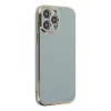 Newface Apple iPhone 15 Pro Max Kılıf Volet Silikon - Açık Yeşil