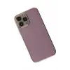 Newface Apple iPhone 15 Pro Max Kılıf Volet Silikon - Mor