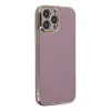 Newface Apple iPhone 15 Pro Max Kılıf Volet Silikon - Mor