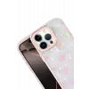 Newface Apple iPhone 15 Pro Max Lumi Desenli Kapak - Pembe