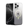 Newface Apple iPhone 15 Pro Max Pummel Shiny Magsafe Kapak - Siyah