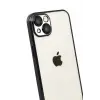 Newface Apple iPhone 15 Razer Lensli Silikon - Siyah
