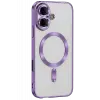 Newface Apple iPhone 16 Kılıf Kross Magneticsafe Kapak - Mor