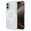 Newface Apple iPhone 16 Kılıf Magneticsafe Şeffaf Silikon - Şeffaf