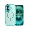 Newface Apple iPhone 16 Live Diamond Magsafe Kapak - Yeşil