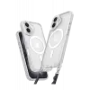 Newface Apple iPhone 16 Plus Kılıf Enka Magsafe Silikon Kılıf - Şeffaf