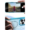 Newface Apple iPhone 16 Plus Live Diamond Magsafe Kapak - Siyah
