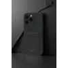 Newface Apple iPhone 16 Pro Kılıf Kelvin Kartvizitli Silikon - Bordo