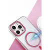 Newface Apple iPhone 16 Pro Max Glossy Magsafe Kapak - Mavi
