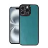 Newface Apple iPhone 16 Pro Max Kılıf Aras Deri Kapak - Açık Yeşil