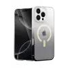 Newface Apple iPhone 16 Pro Max Pummel Shiny Magsafe Kapak - Siyah