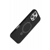 Newface Apple iPhone 16 Pro Max Regal Magsafe Standlı Kapak - Siyah