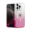 Newface Apple iPhone 16 Pro Pummel Shiny Magsafe Kapak - Pembe